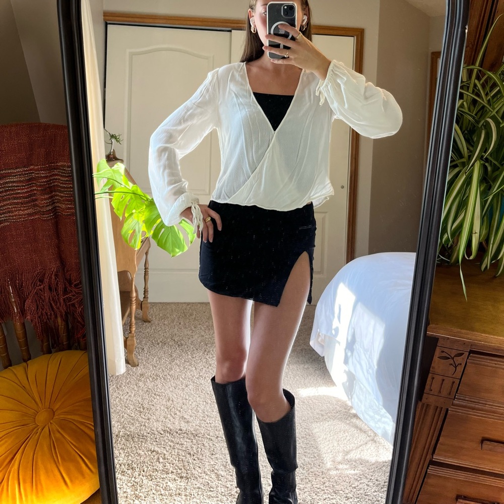 Urban Outfitters white long sleeve